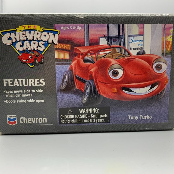 Chevron Cars Tony Turbo 1996 Red Collectible Car 3rd in Series - Picture 2 of 11